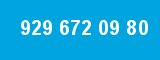 929 672 09 80 929 672 09 80